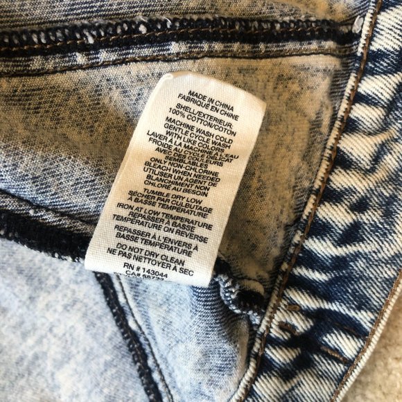 Avec Les Filles Acid Wash Jean Jacket - Picture 13 of 15